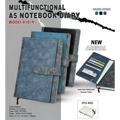 Multifunctional A5 Notebook Diary H1019