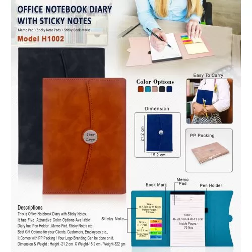 Office Notebook Diary H1002