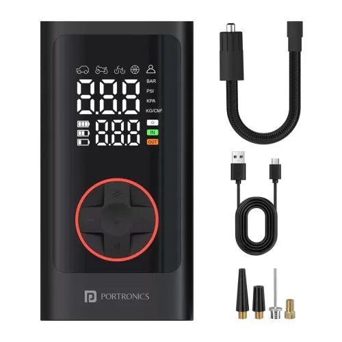 Portronics Vayu 7.0  Tyre Inflator