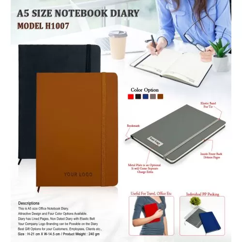 Premium Notebook Diary H1007