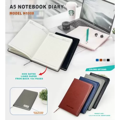 Premium Notebook Diary H1008