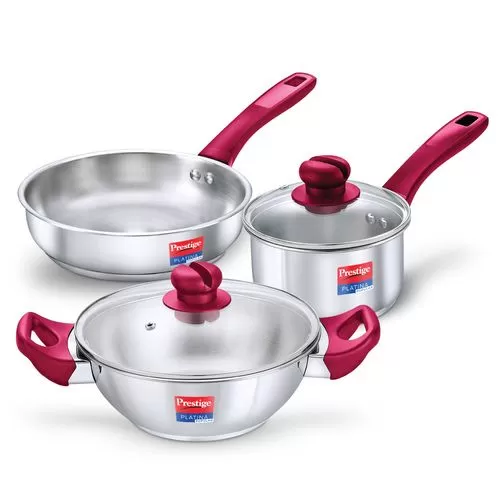 Prestige Platina Cookware Set