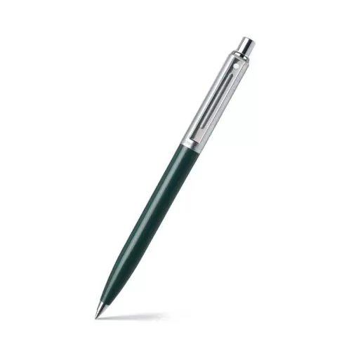 Sheaffer Sentinel Dark Green and Chrome Ballpoint Pen