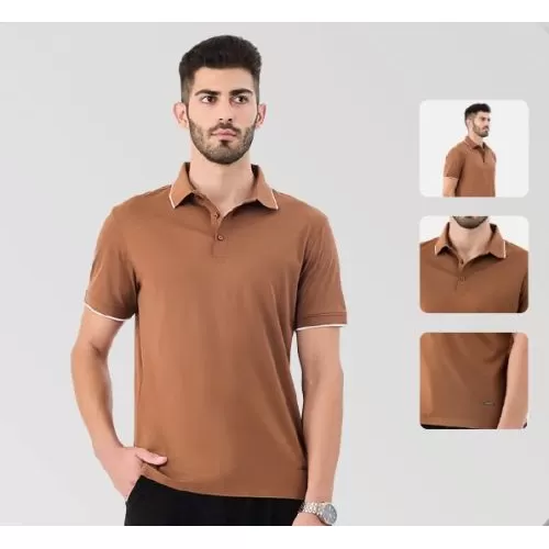 Snitch Design Tipping Polo T Shirt