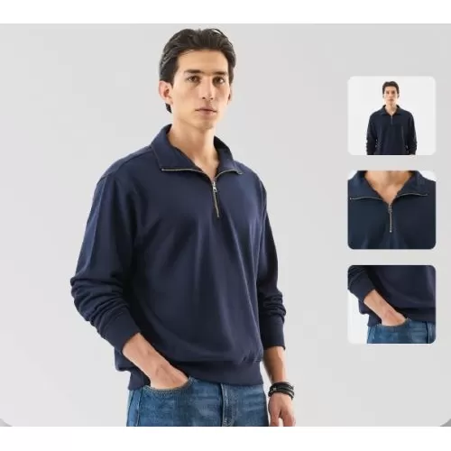 Snitch Half-Zip Sweatshirt