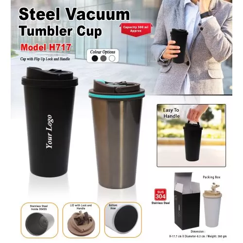 Stainless Steel Vaccum Tumbler Cup H717