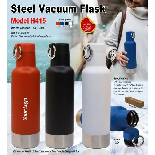 Steel Vacuum Flask H415
