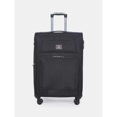 Swiss Military Titanium Soft Trolley Luggage Bag