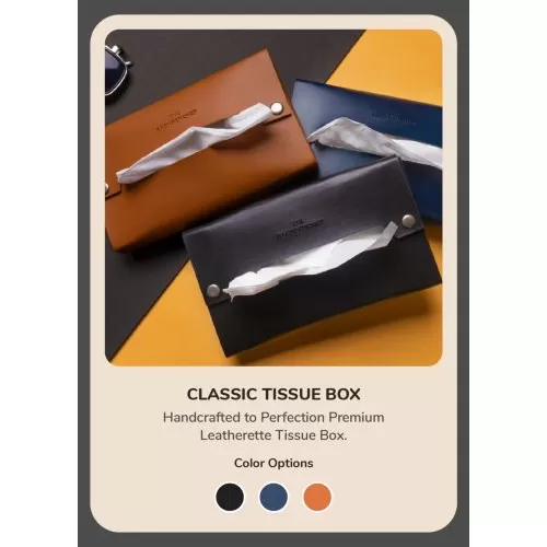 The Backbencher Classic Tissue Box