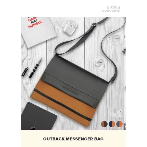 The Backbencher Outback Messenger Bag