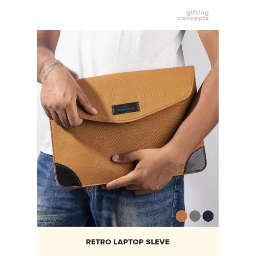 The Backbencher Retro Laptop Sleeve