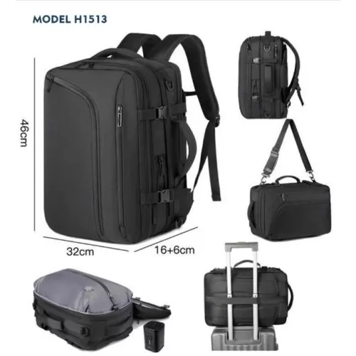 Travel Backpack with Air Vacuum Compression H1513