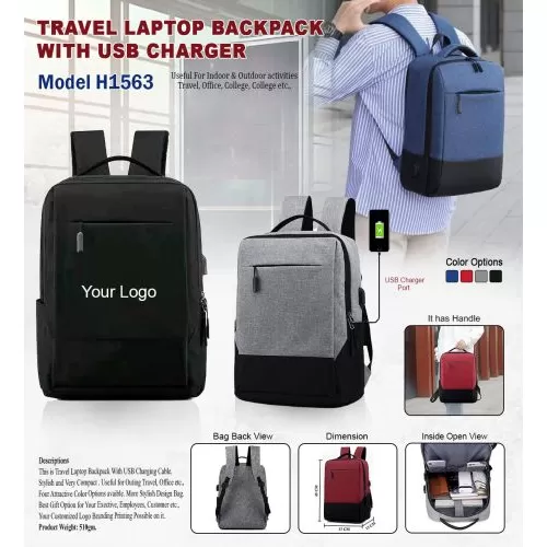 Travel laptop Backpack H1563