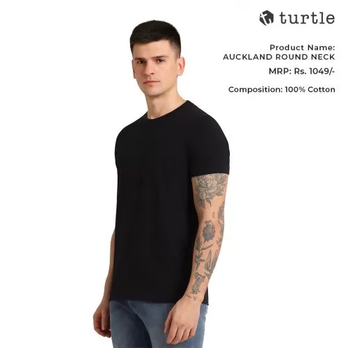 Turtle Auckland Round Neck T Shirt