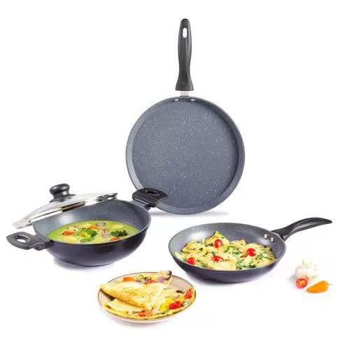 Wonderchef Duralite Die Cast Non Stick Pans