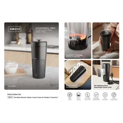 XECH  Hydroboil Pro Electric Kettle