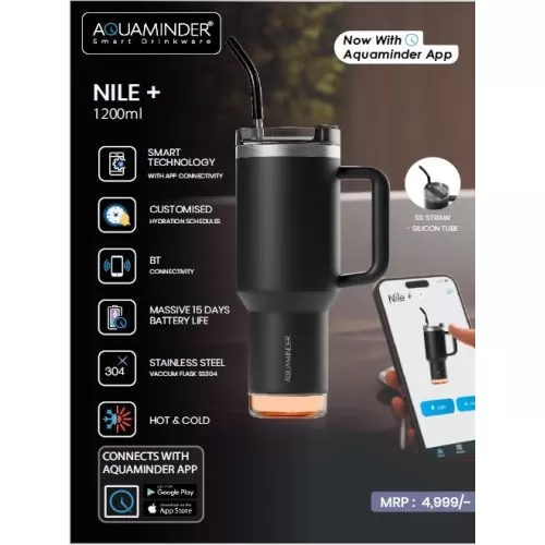 Xech Aquaminder Nile+ Stainless Steel Tumbler 