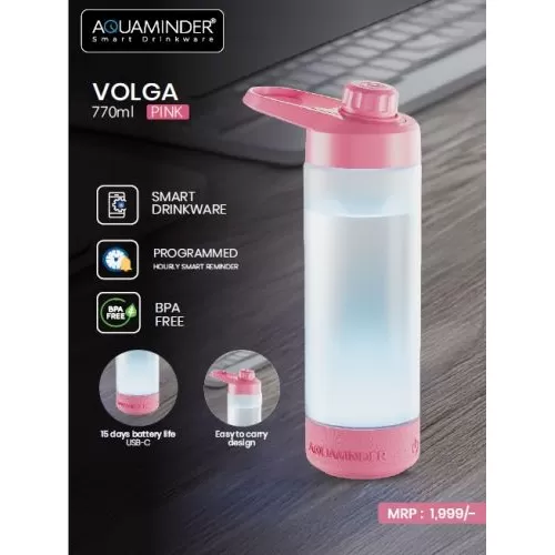 Xech Aquaminder Volga 700ml Smart Water Bottle