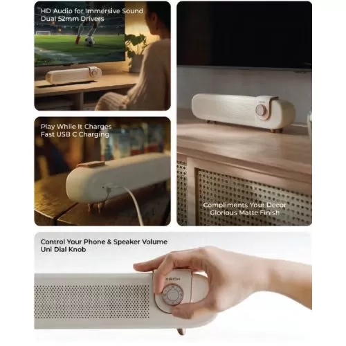 Xech Retronaut Mini Sound Bar Bluetooth Speaker