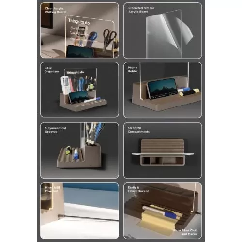 Xelect Eo Task Master Lite Desk Organizer