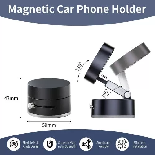 Xelect Vacuum Suction Magnetic Phone Holder 2