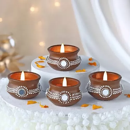 Candles, Diyas, Festive Delights