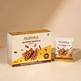 Loyka Almond Brittle Gold 4 Pcs Box