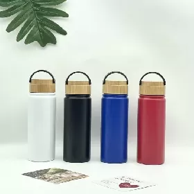 Bamboo & Cork Hot Cold Flask MGH 7031