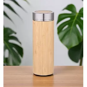 Bamboo Vaccum  Bottle BOT42