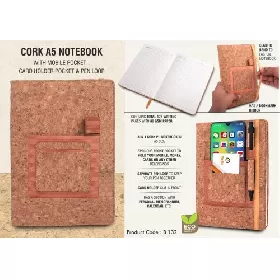 Cork A5 notebook B132