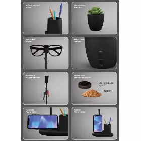 Desk Station multifunctional desk organizer