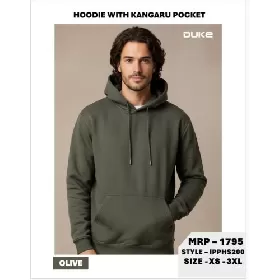 Duke Hoodie With Kangaru Pocket