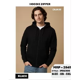 Duke Hoodie With Zipper