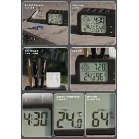 EO Decider Multifunctional Digital Clock 