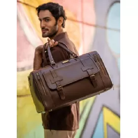 Fur Jaden Travel Duffle Bag With Shoe Pocket BDUFF55