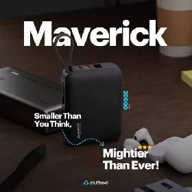 Glow Gadgets Maverick  Smallest Powerbank