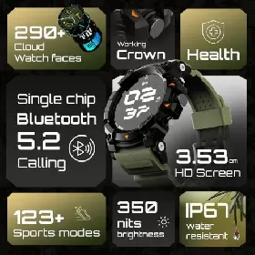 Go Boult Thrux GPS Tracker Smartwatch thumbnail