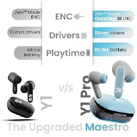 GO BOULT Y1 Pro  Wireless Ear Buds