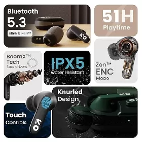 GO BOULT Z20 Made in India Bluetooth Ear Buds 