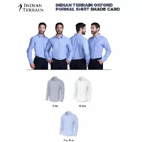 Indian Terrain Oxford Formal Shirt