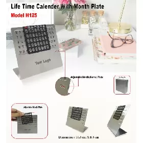 Life Time Calender With Month Display H125 thumbnail