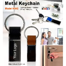 Metal Keychain H542