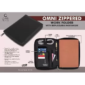 Omni Zippered Work folder B146