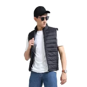 Rare Rabbit Signature Sleeveless Bomber Jacket