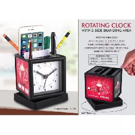 Rotating clock  A139