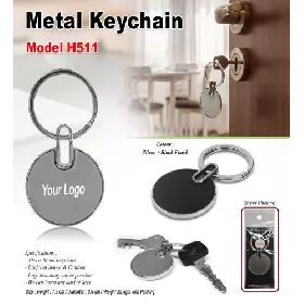 Round Metal Keychain H511 thumbnail