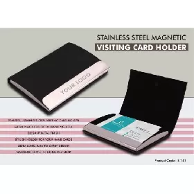 Stainless Steel Magnetic Visiting Card holder B141