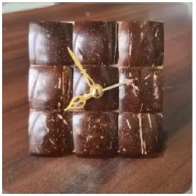 Thenga Coconut Clock