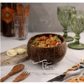 Thenga Jumbo Bowl + Cutlery