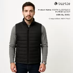 Turtle Perth Sleeveless Puffer